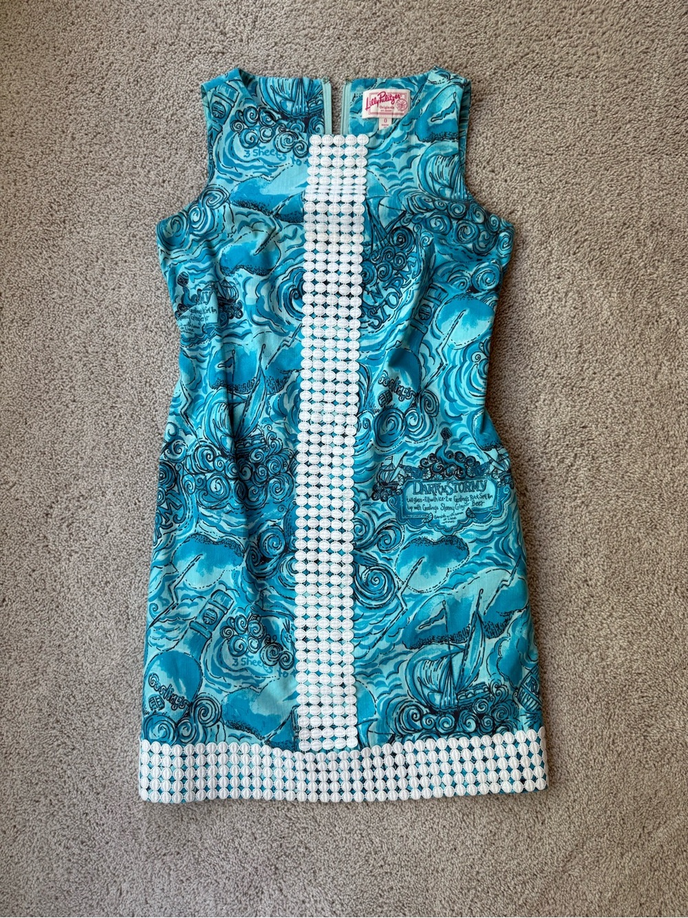 HOLY GRAIL LILLY Dark n Stormy Dress, Size 0